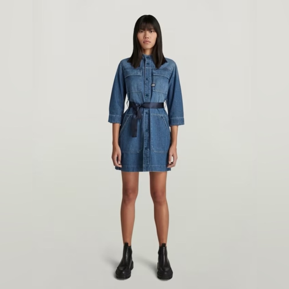G-STAR RAW - Denim Shirt Dress, M